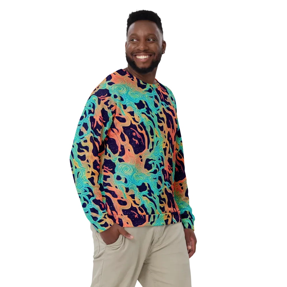Astral Tides on Sweatshirt — Front
