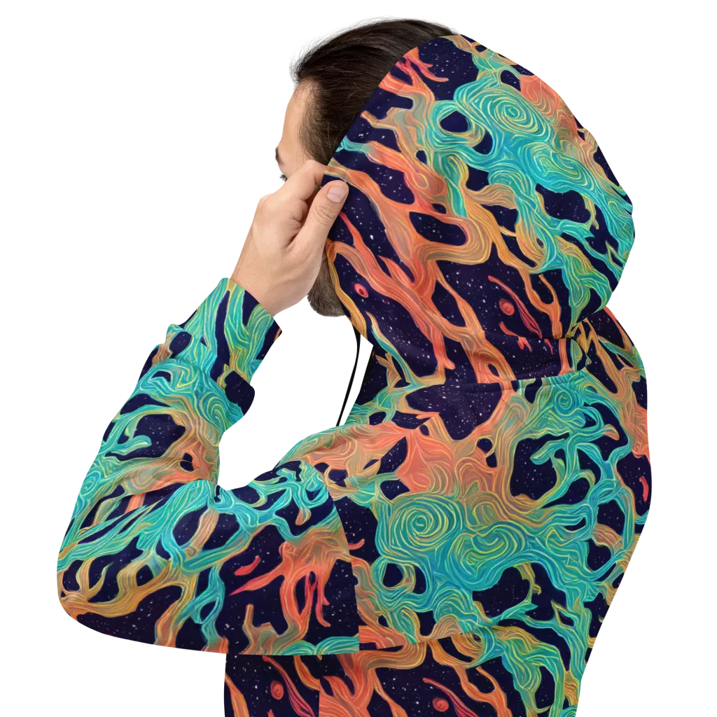Astral Tides on Hoodie — Back
