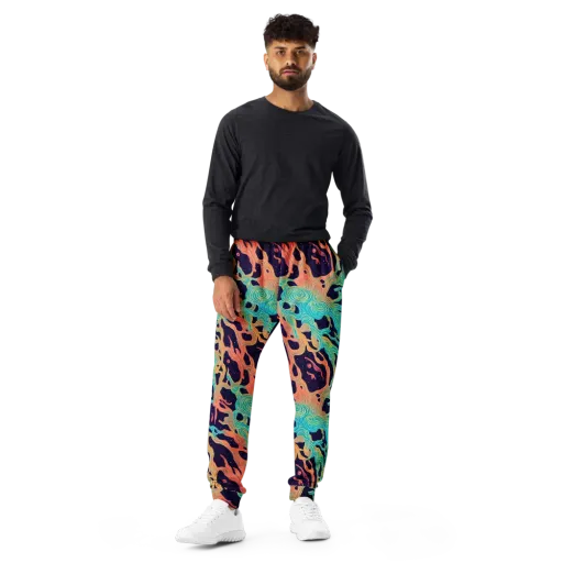 Astral Tides on a Men's Joggers