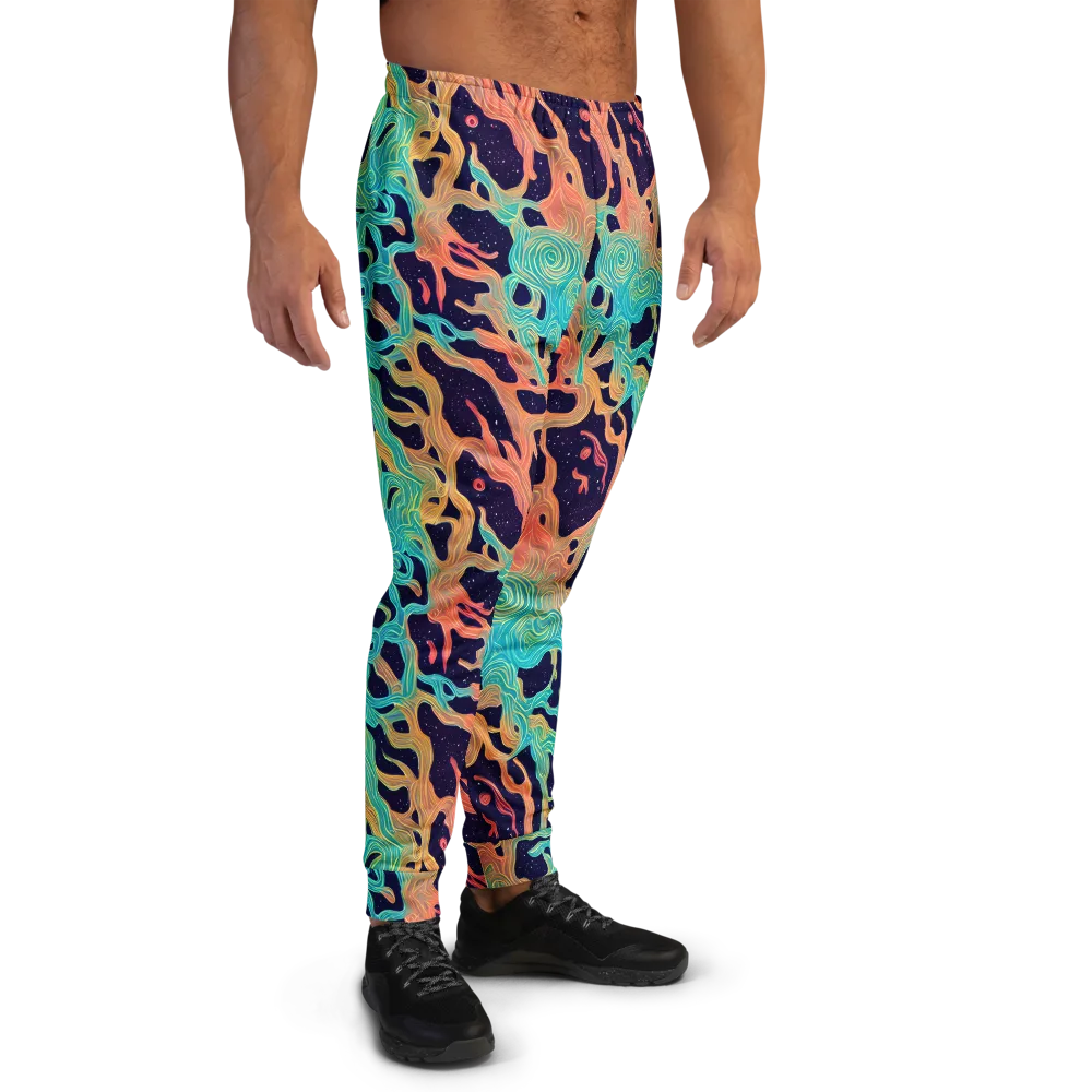 Astral Tides on Men's Joggers — Right
