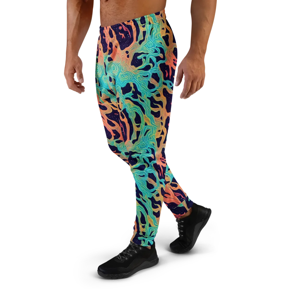 Astral Tides on Men's Joggers — Left