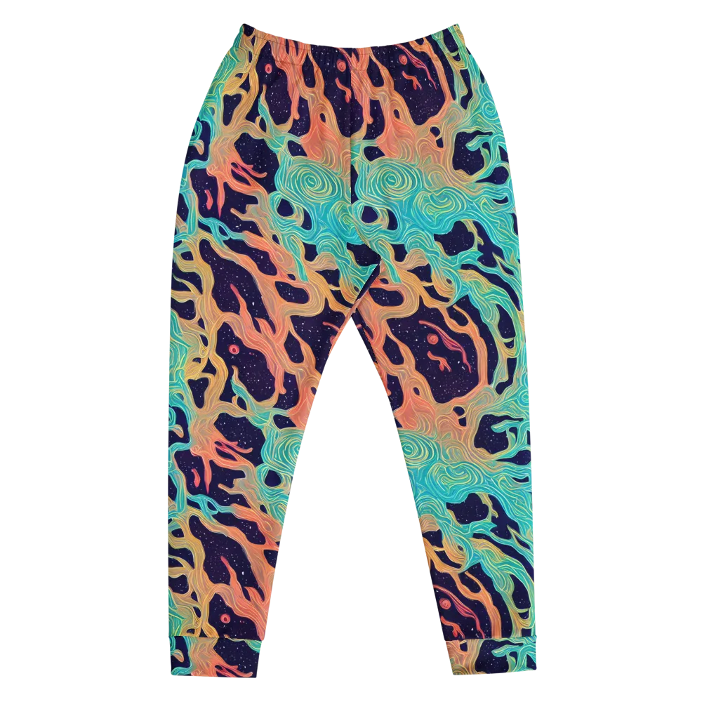 Astral Tides on Men's Joggers — Front