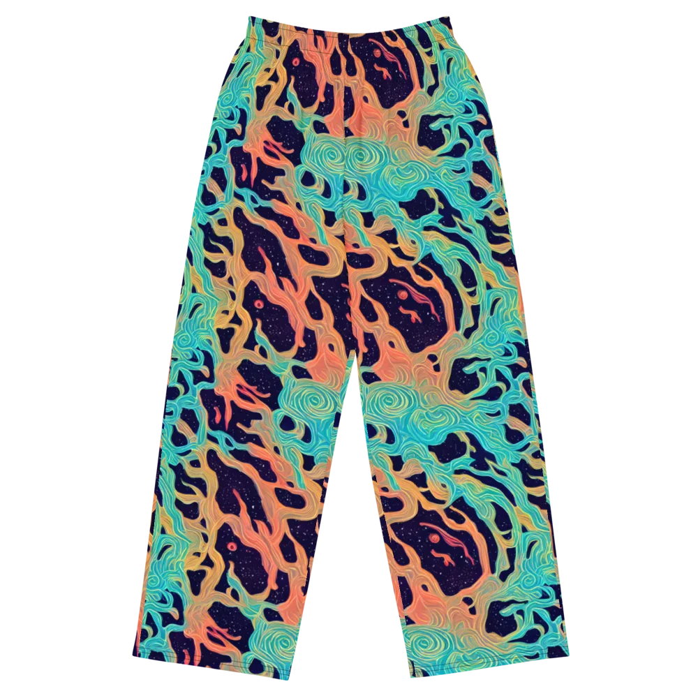 Astral Tides on Wide-Leg Pants — Front