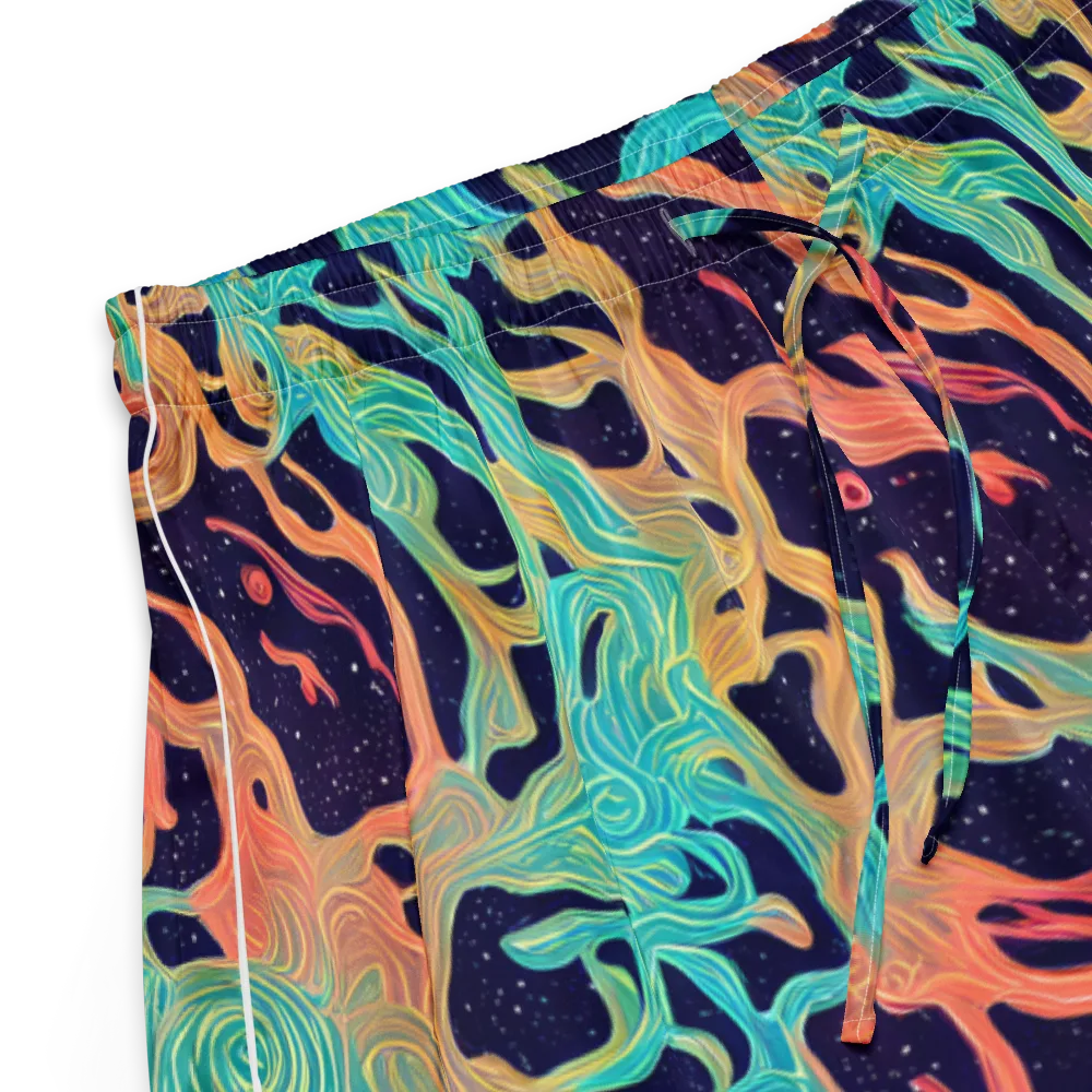 Astral Tides on Women's Pajama Shorts — Product details