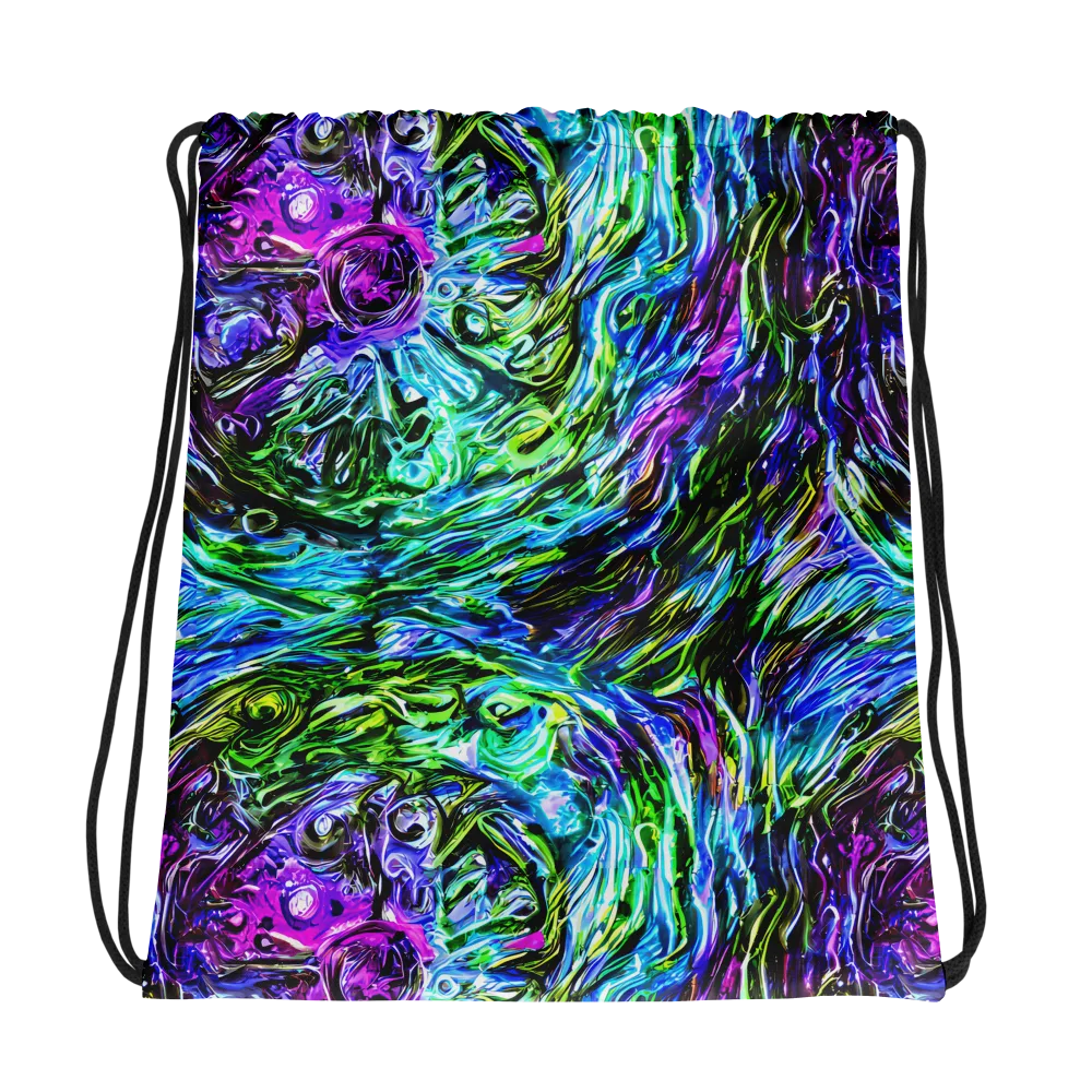 Prismatic Maelstrom on Drawstring Bag — Photo