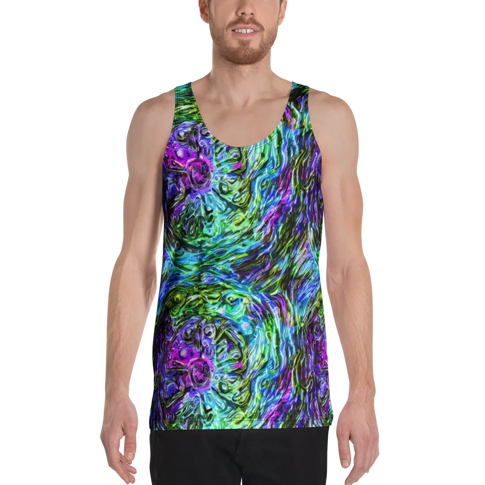 Prismatic Maelstrom on Men's Tank Top — Front