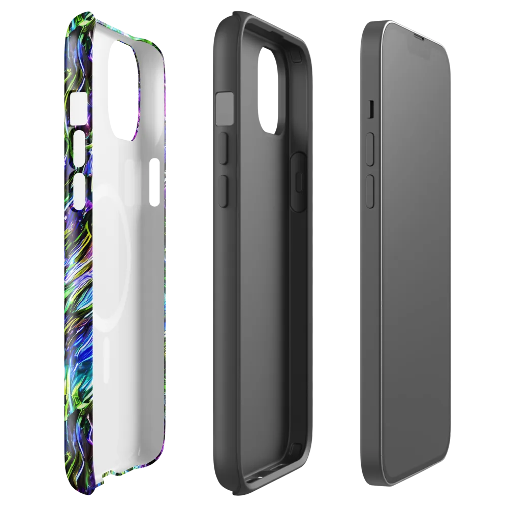Prismatic Maelstrom on MagSafe Tough Case for iPhone® — Front