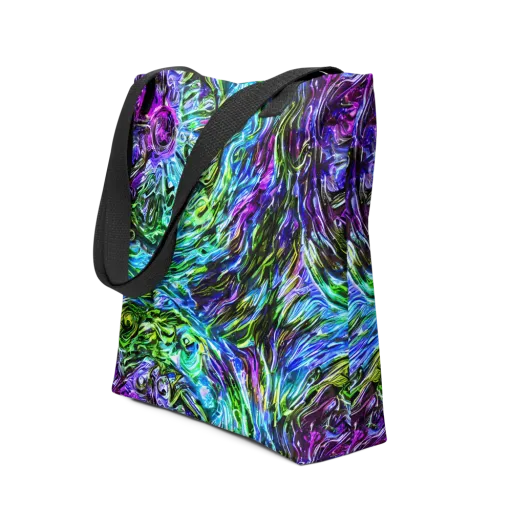 Prismatic Maelstrom on a Tote Bag