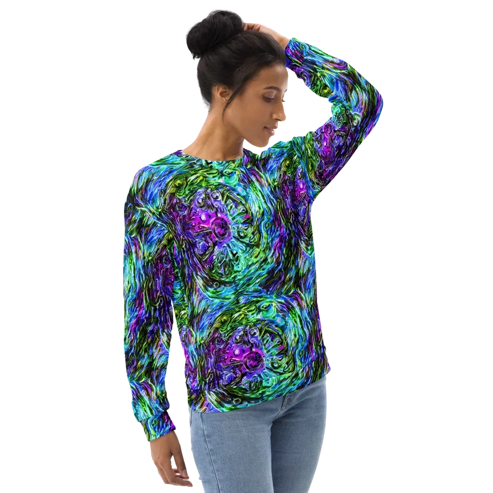 Prismatic Maelstrom on Sweatshirt — Right Front