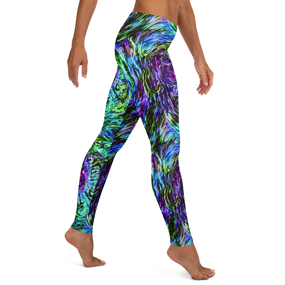 Prismatic Maelstrom on Leggings — Right