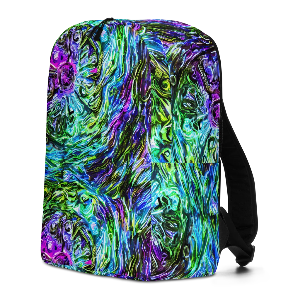 Prismatic Maelstrom on Minimalist Backpack — Left