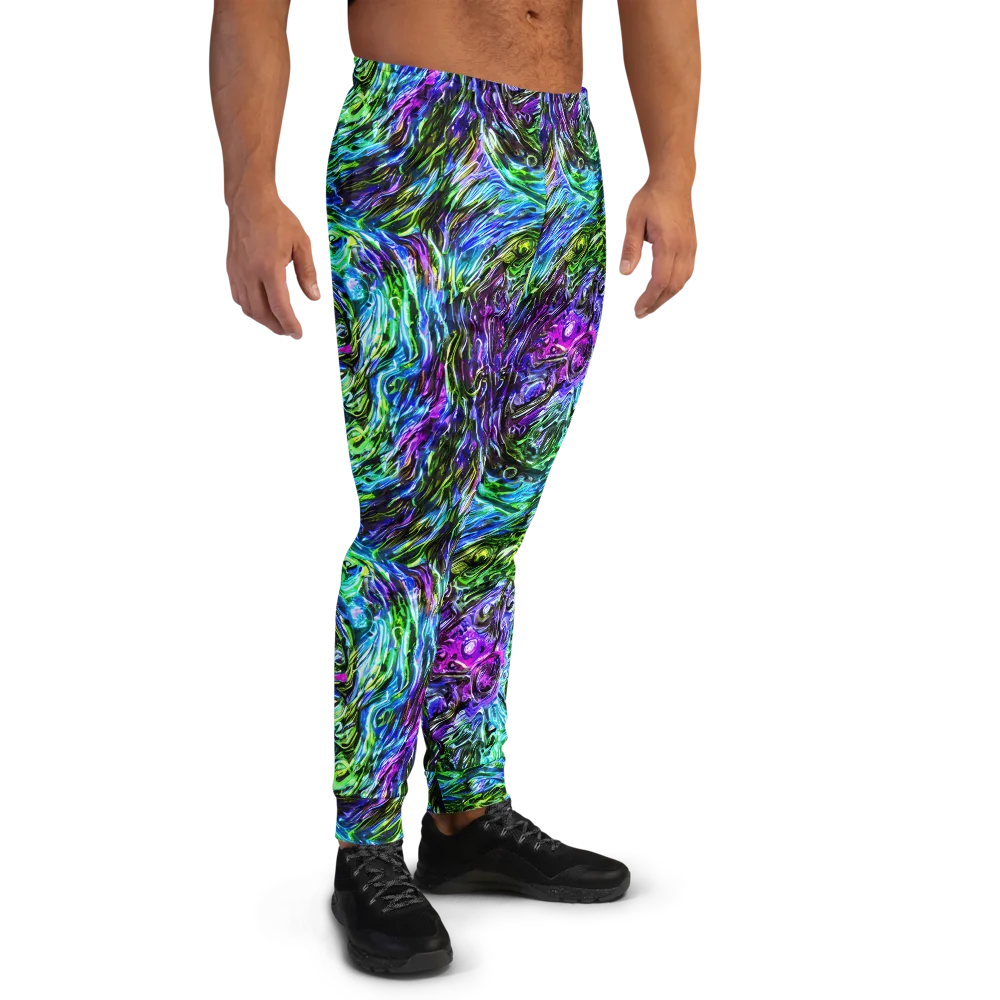 Prismatic Maelstrom on Men's Joggers — Right