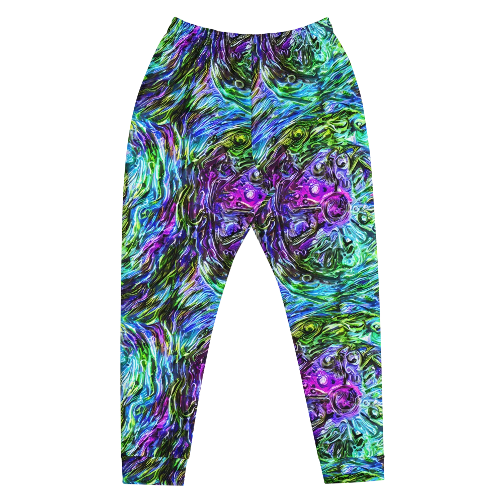 Prismatic Maelstrom on Men's Joggers — Front