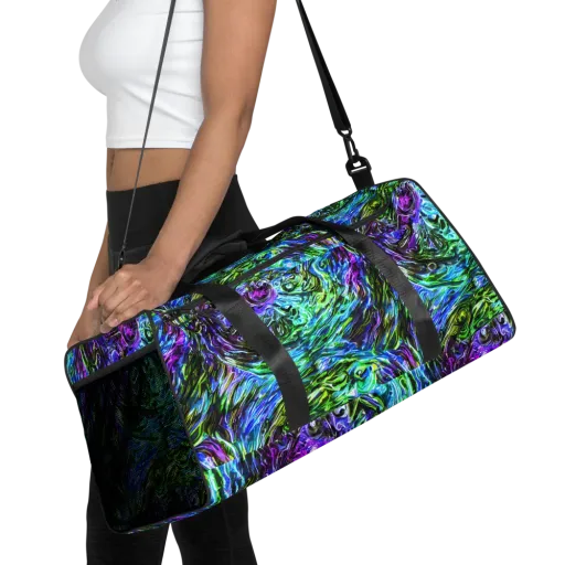 Prismatic Maelstrom on a Duffle Bag