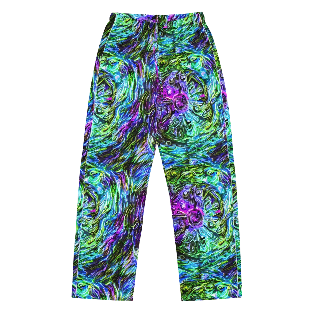 Prismatic Maelstrom on Women's Pajama Pants — Front