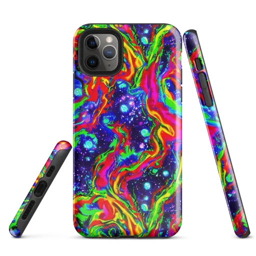 Ultraviolet Wildfire on a Tough Case for iPhone®
