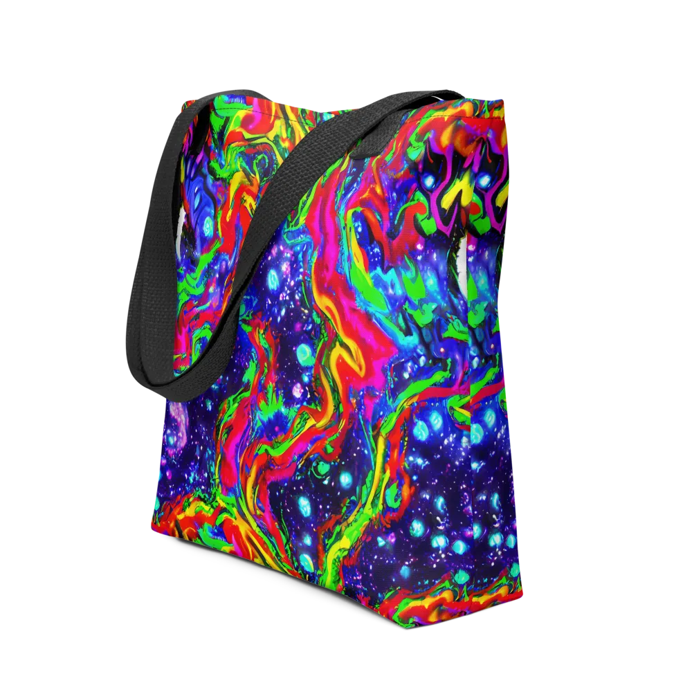 Ultraviolet Wildfire on Tote Bag — Front