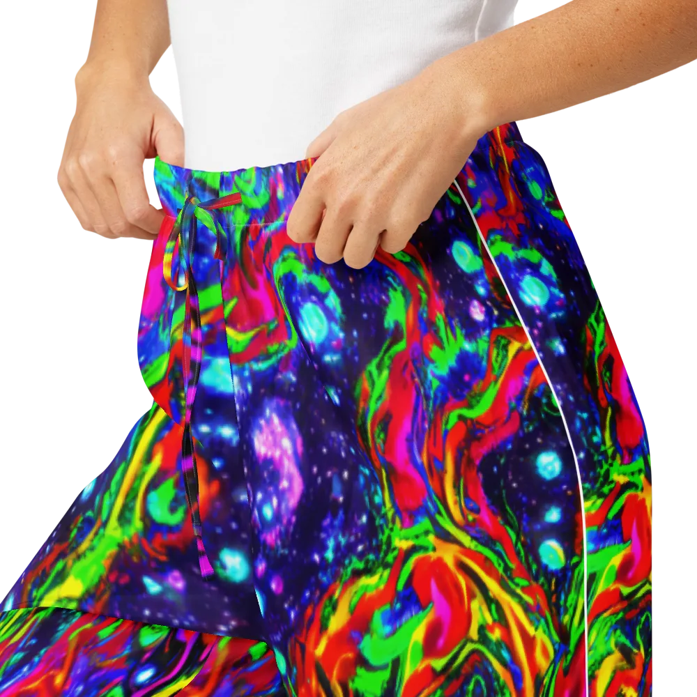 Ultraviolet Wildfire on Women's Pajama Pants — Product details