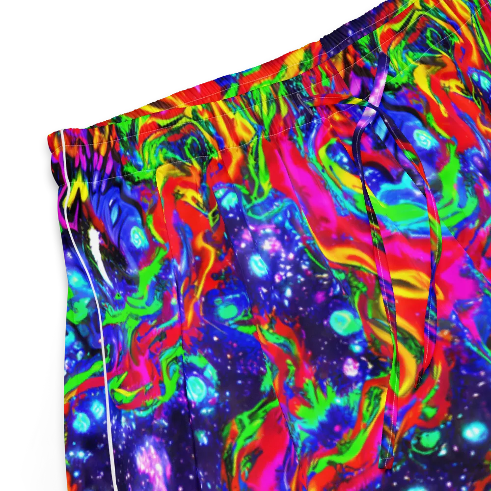 Ultraviolet Wildfire on Women's Pajama Shorts — Product details