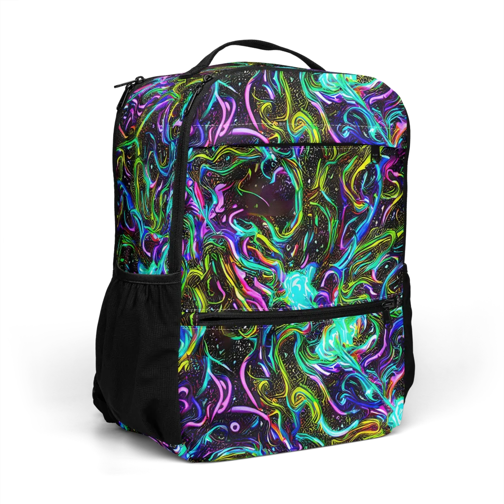 Aurora Static on Utility Backpack — Right Front