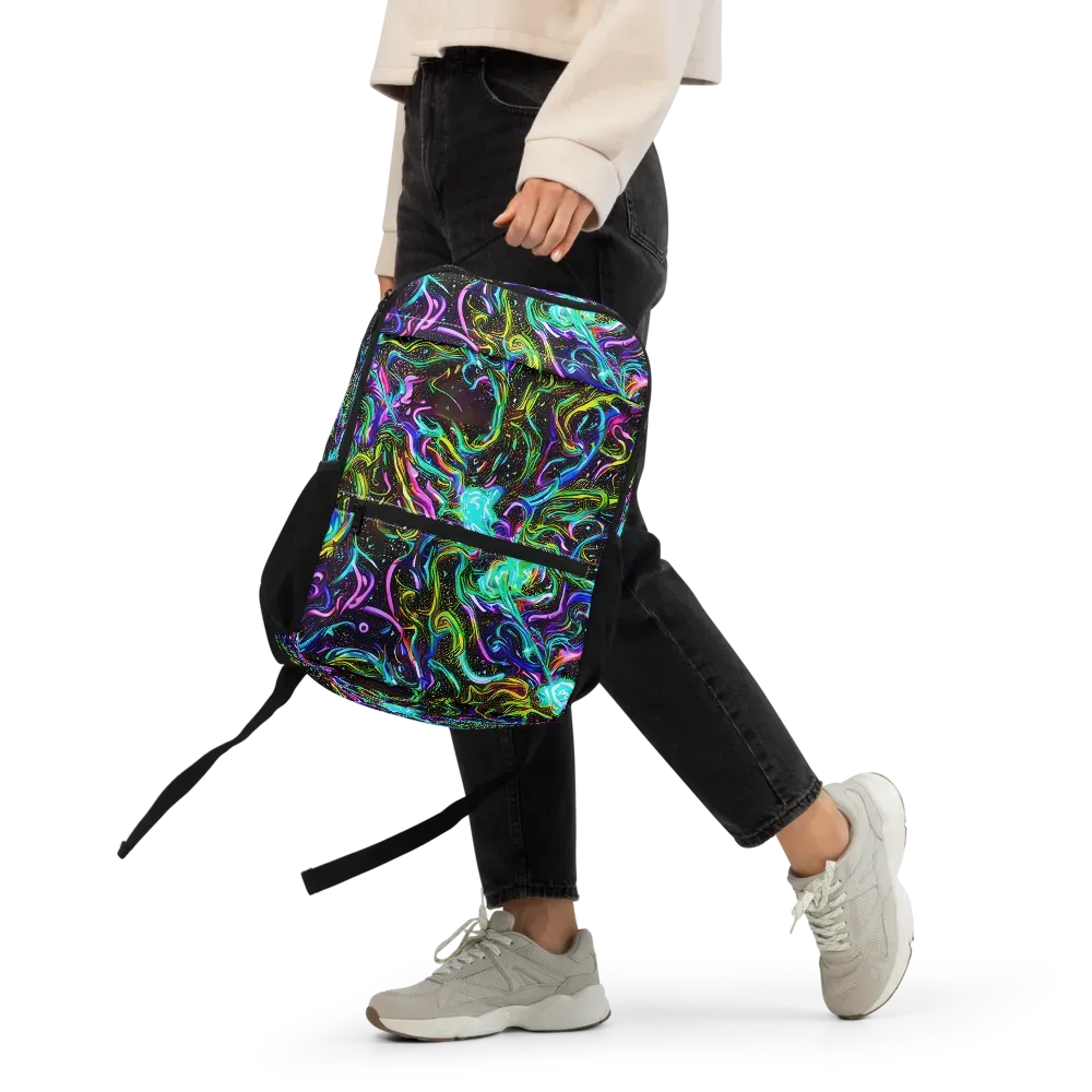 Aurora Static on Utility Backpack — Front