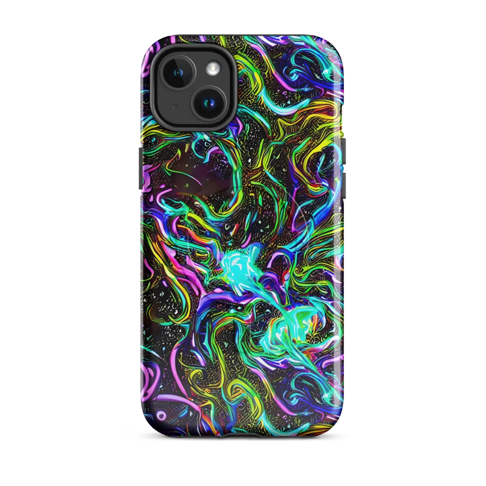 Aurora Static on MagSafe Tough Case for iPhone® — Front