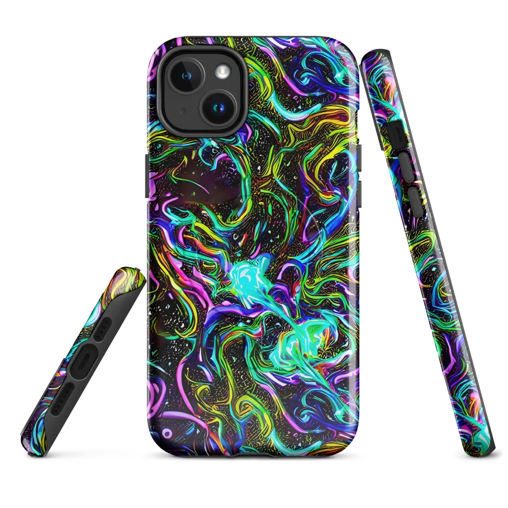 Aurora Static on MagSafe Tough Case for iPhone® — Front