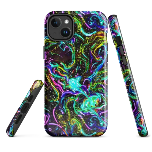 Aurora Static on a MagSafe Tough Case for iPhone®