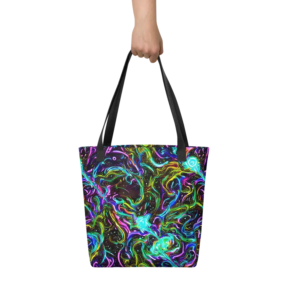 Aurora Static on Tote Bag — Front