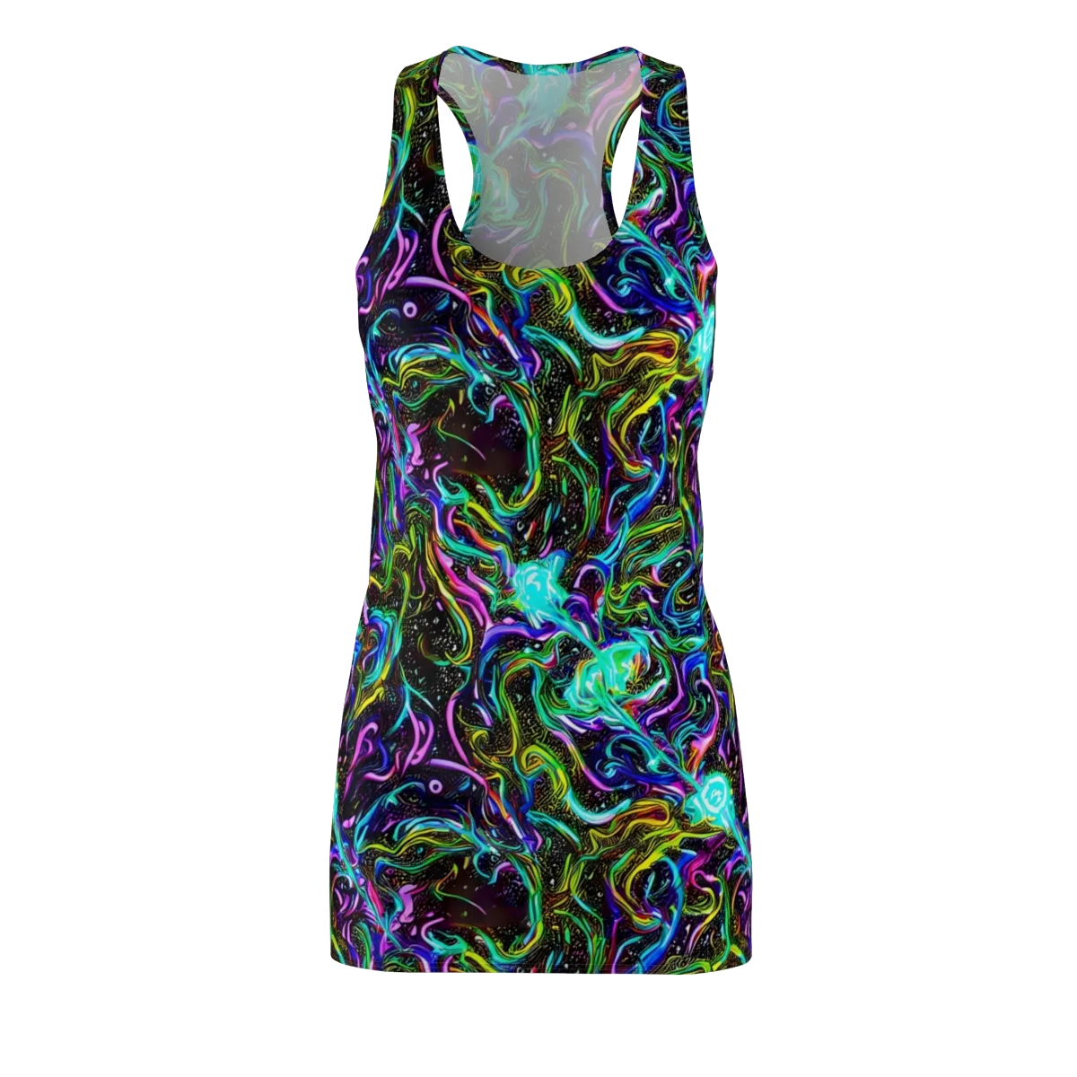 Aurora Static on Racerback Dress — Front