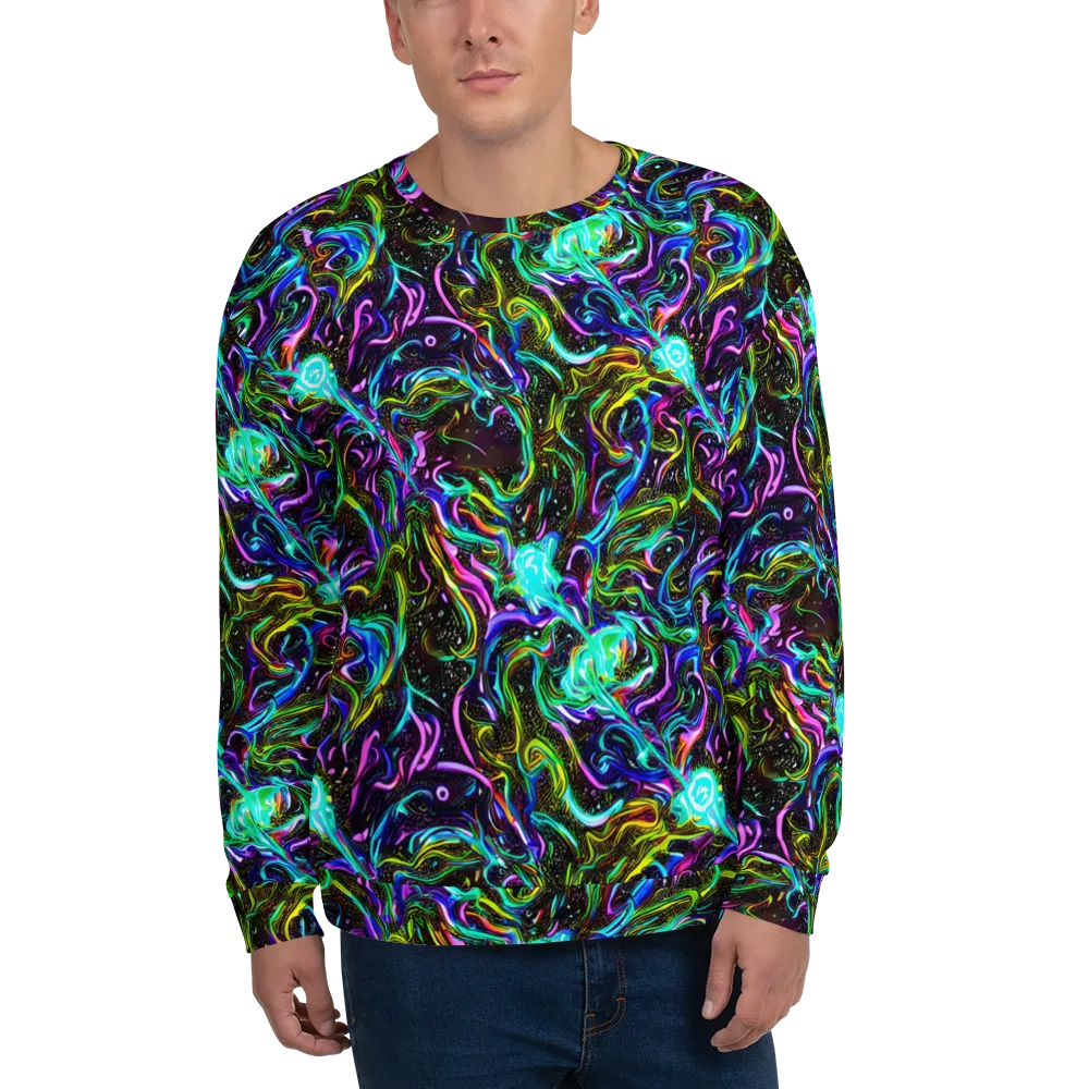 Aurora Static on Sweatshirt — Front