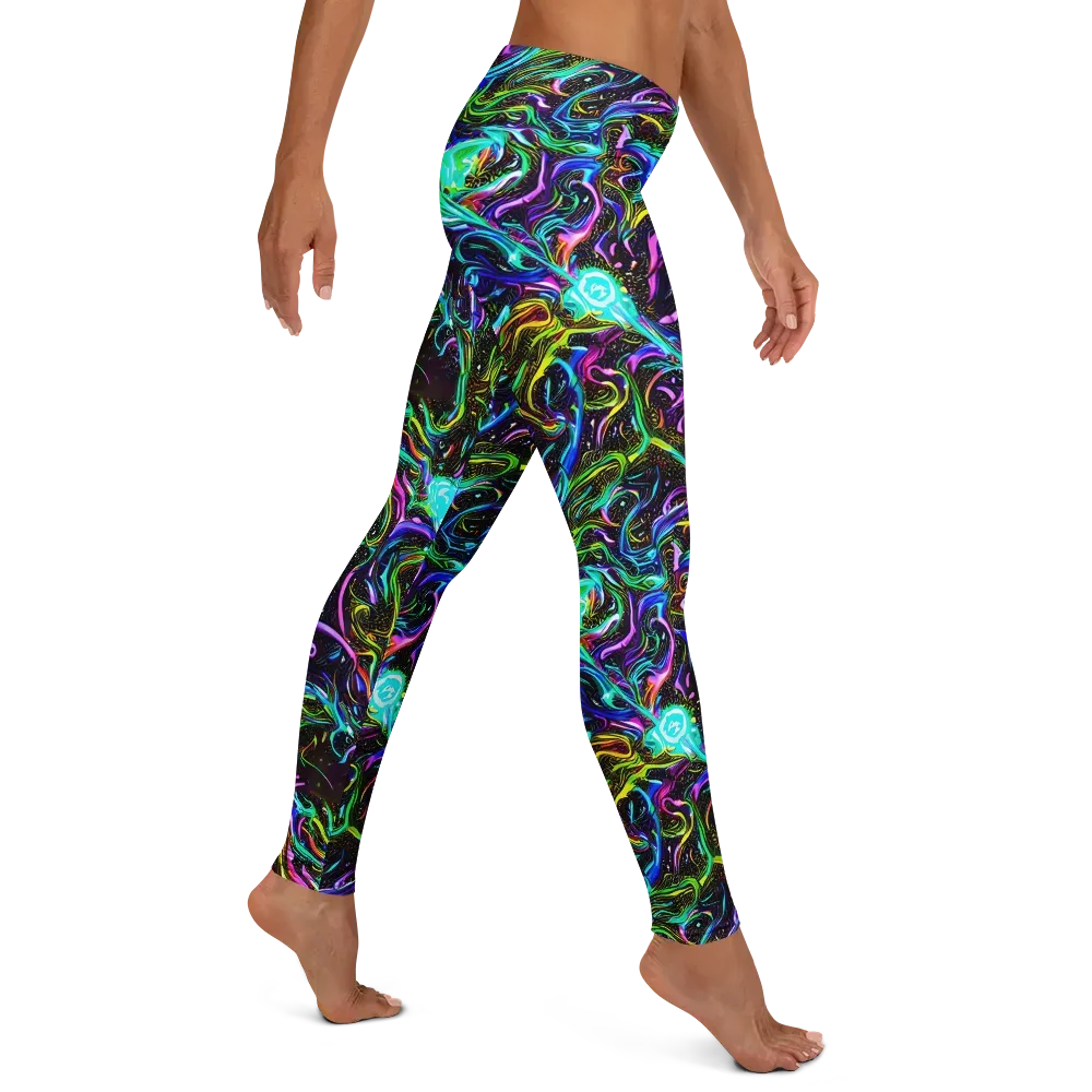 Aurora Static on Leggings — Right