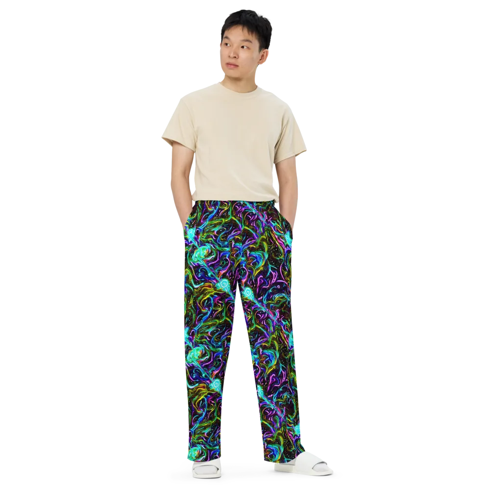 Aurora Static on Wide-Leg Pants — Front