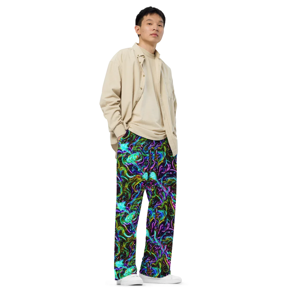 Aurora Static on Wide-Leg Pants — Right Front