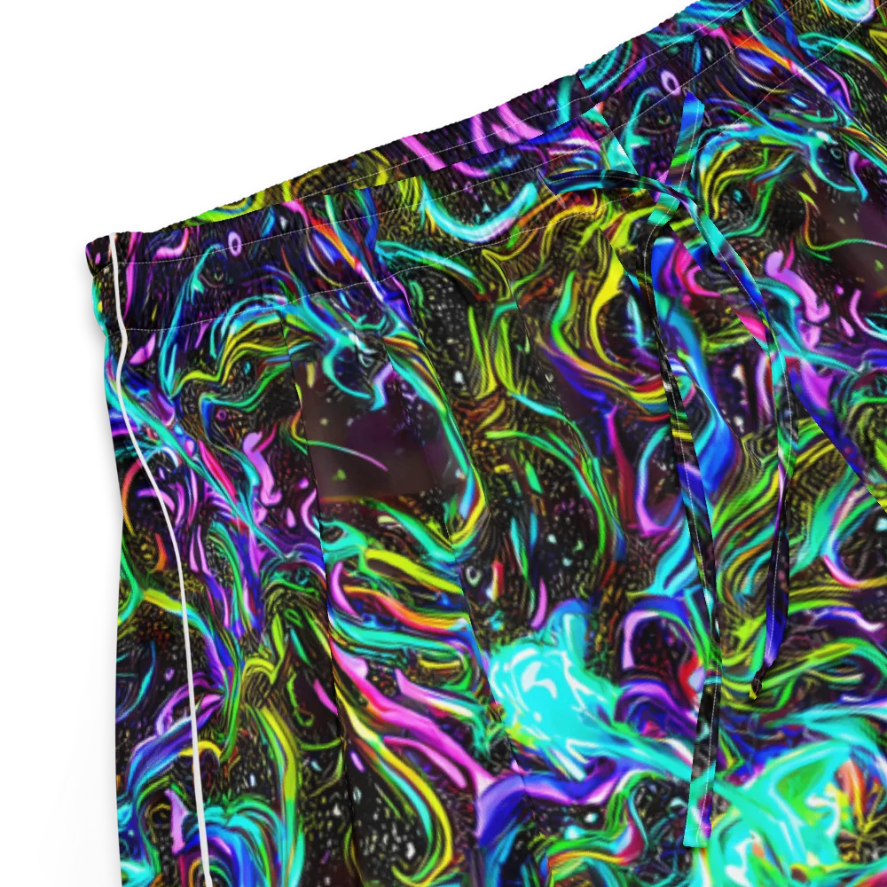 Aurora Static on Women's Pajama Shorts — Product details