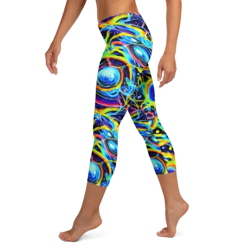 Prism Eclipse on a Capri Leggings