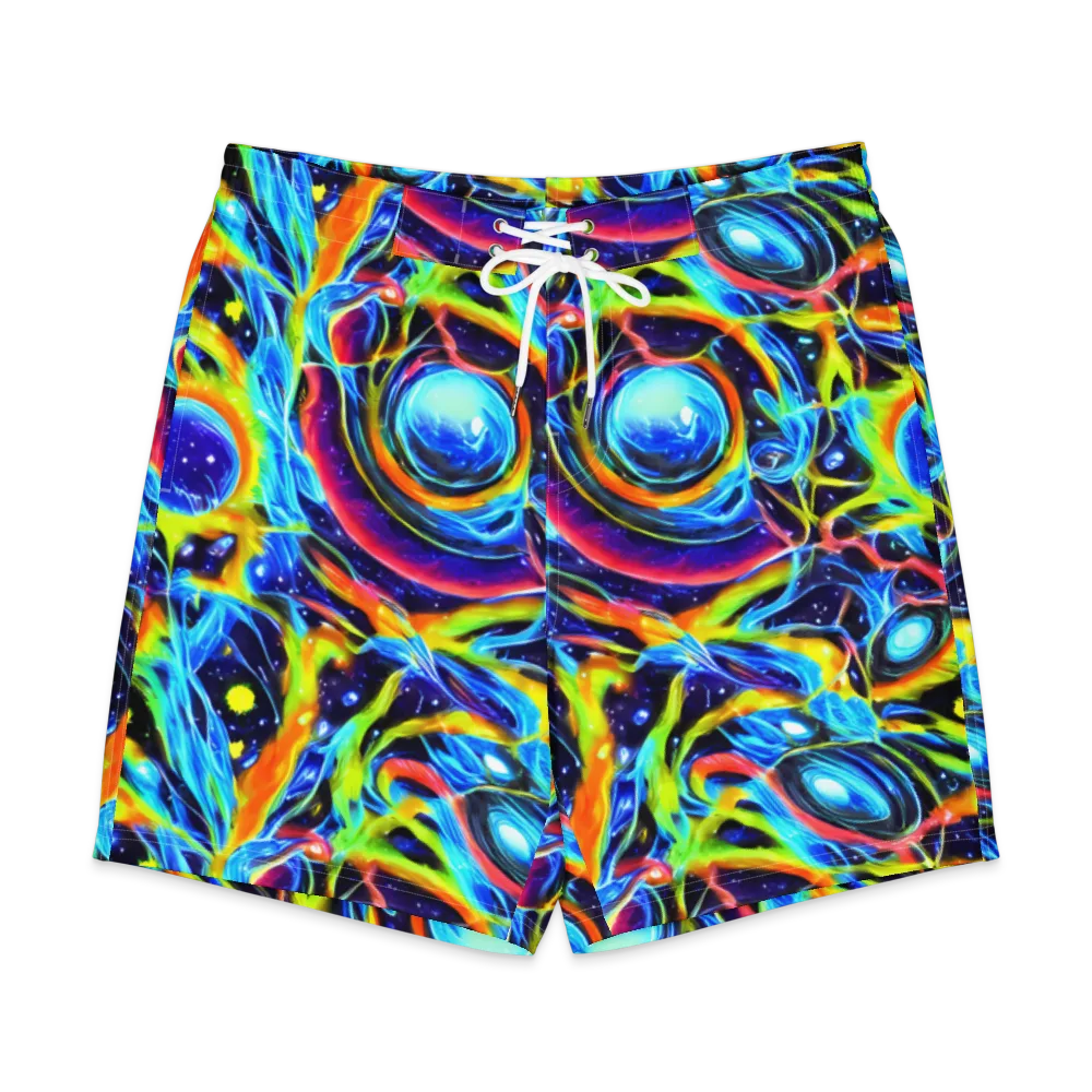 Prism Eclipse on Men's Board Shorts — Front