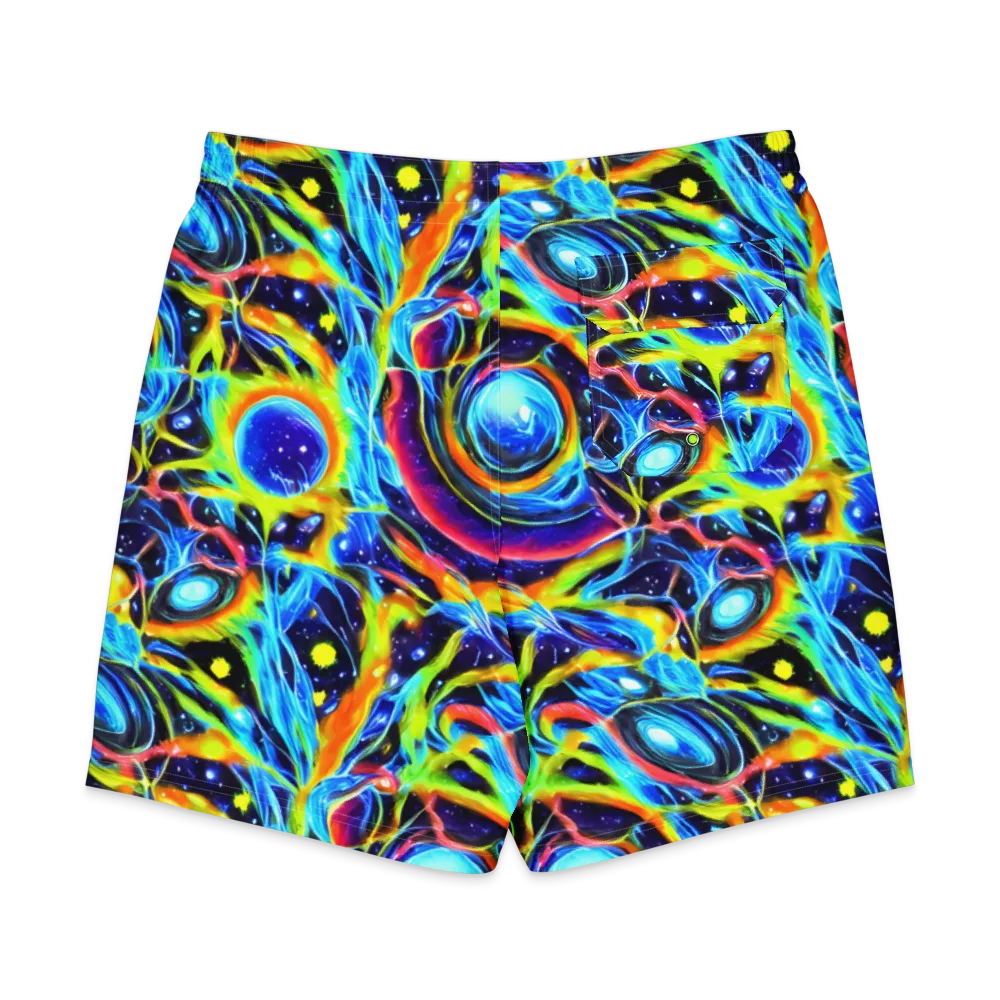 Prism Eclipse on Men's Board Shorts — Back