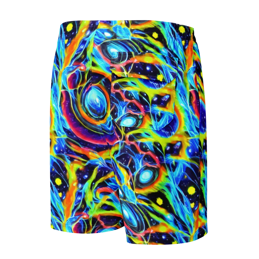 Prism Eclipse on Men's Board Shorts — Back