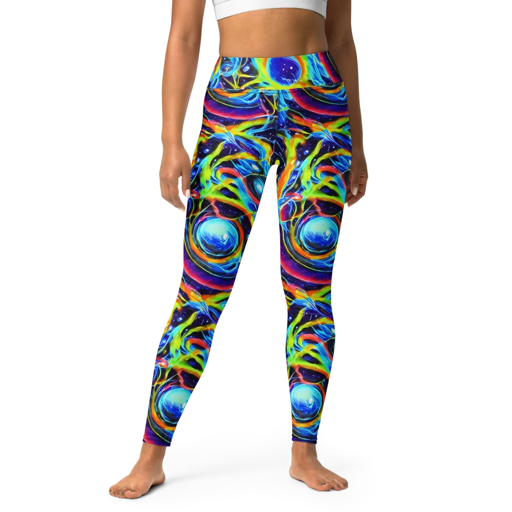 Prism Eclipse on Yoga Leggings — Front