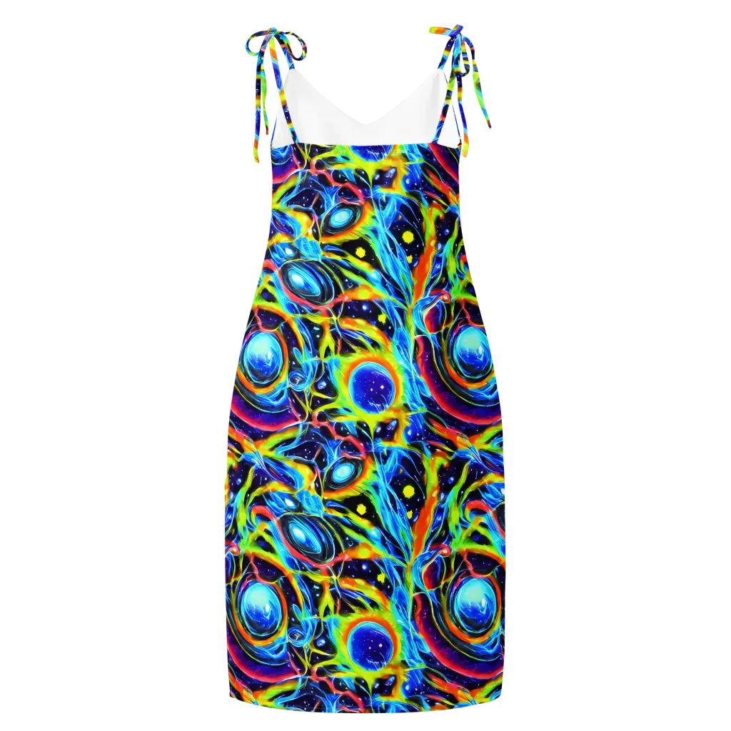 Prism Eclipse on Slip Dress — Back