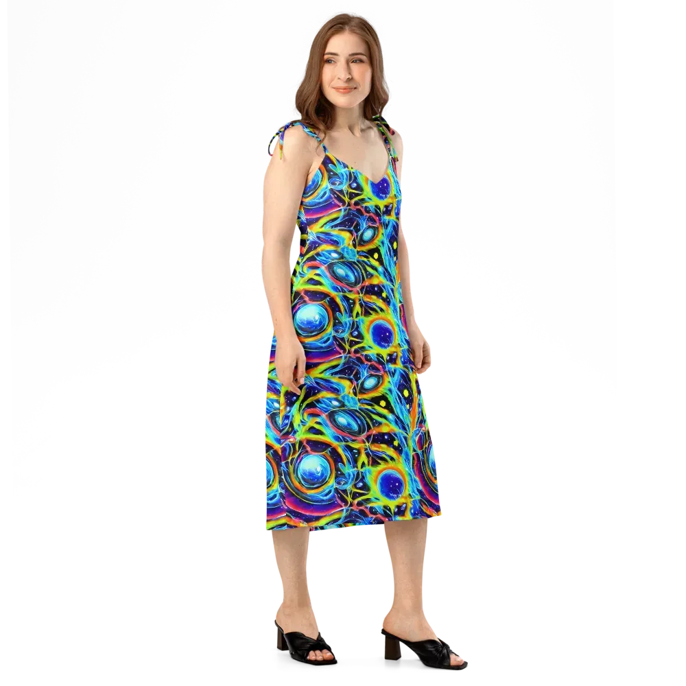 Prism Eclipse on Slip Dress — Right Front