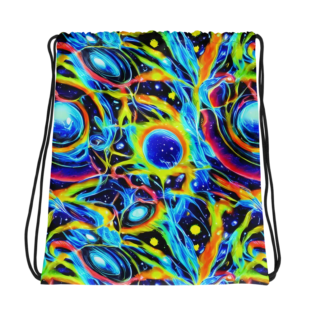 Prism Eclipse on Drawstring Bag — Photo