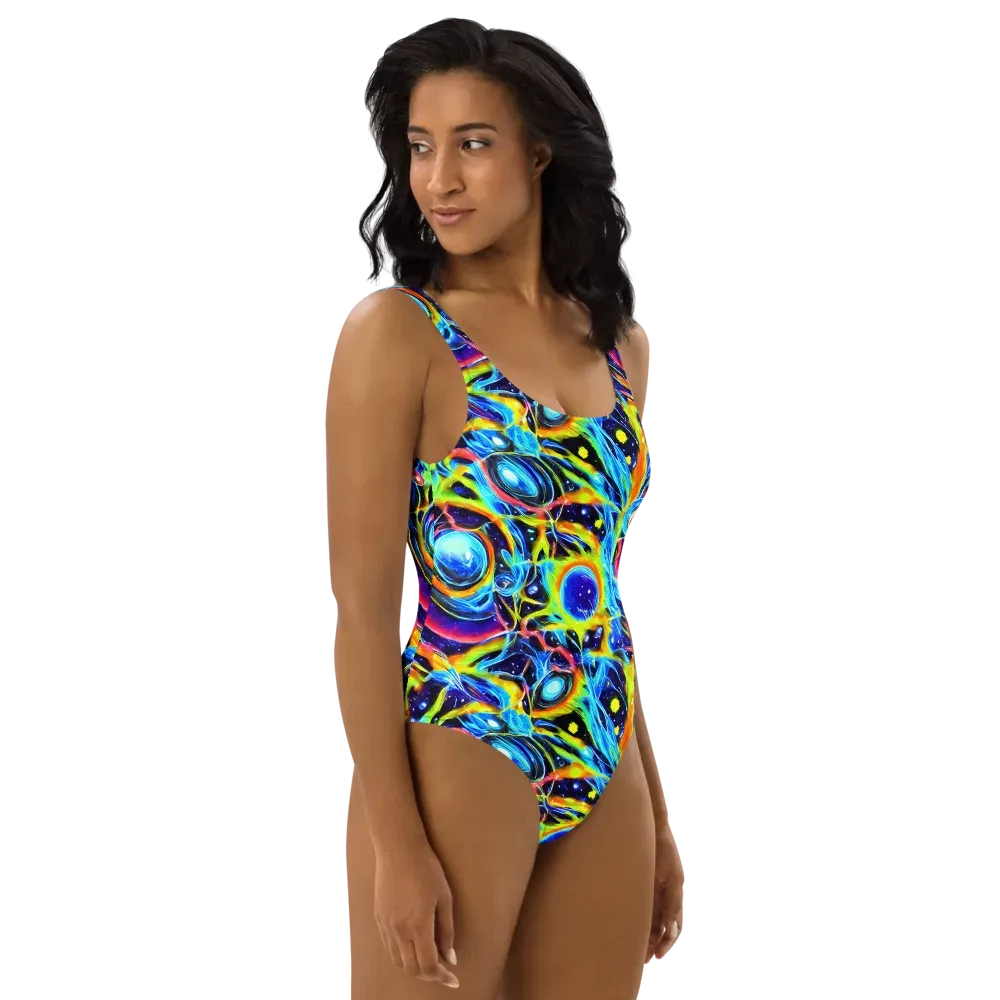 Prism Eclipse on One-Piece Swimsuit — Right