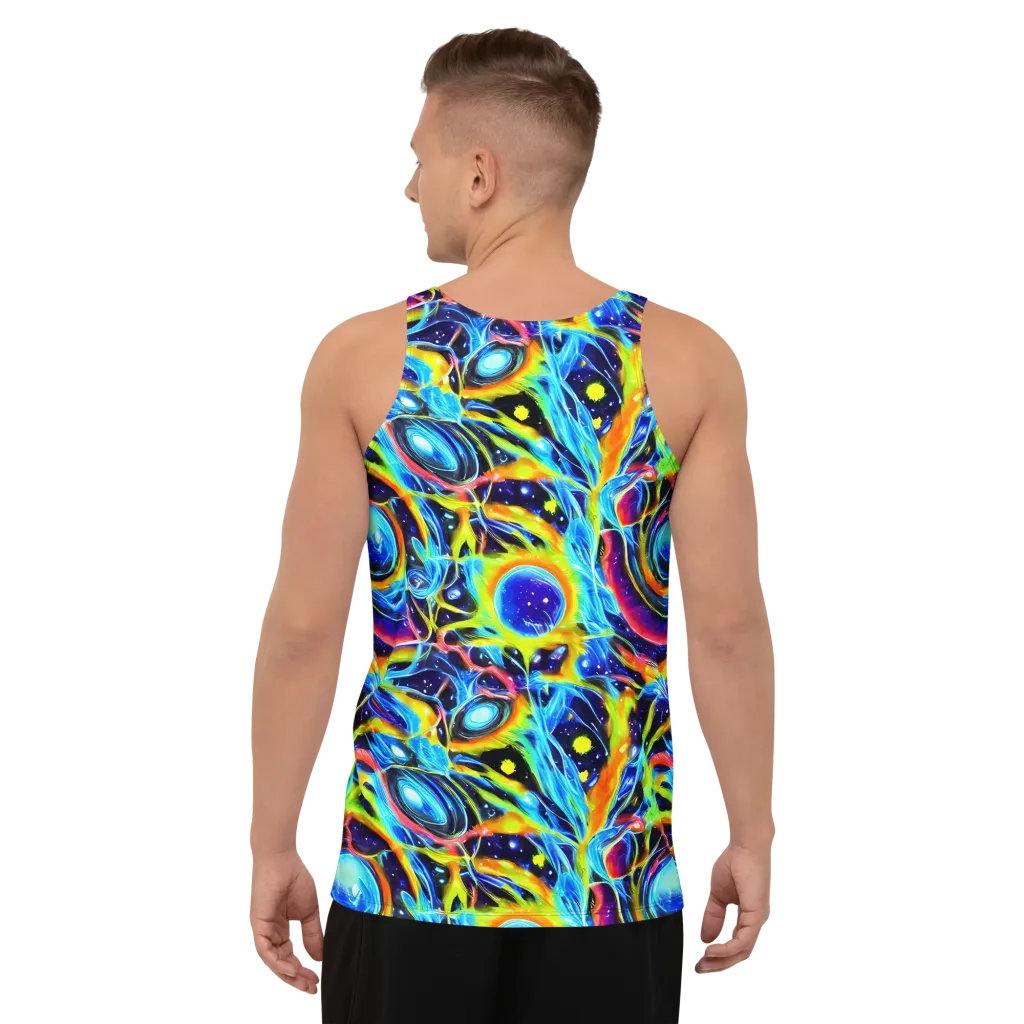 Prism Eclipse on Men's Tank Top — Back