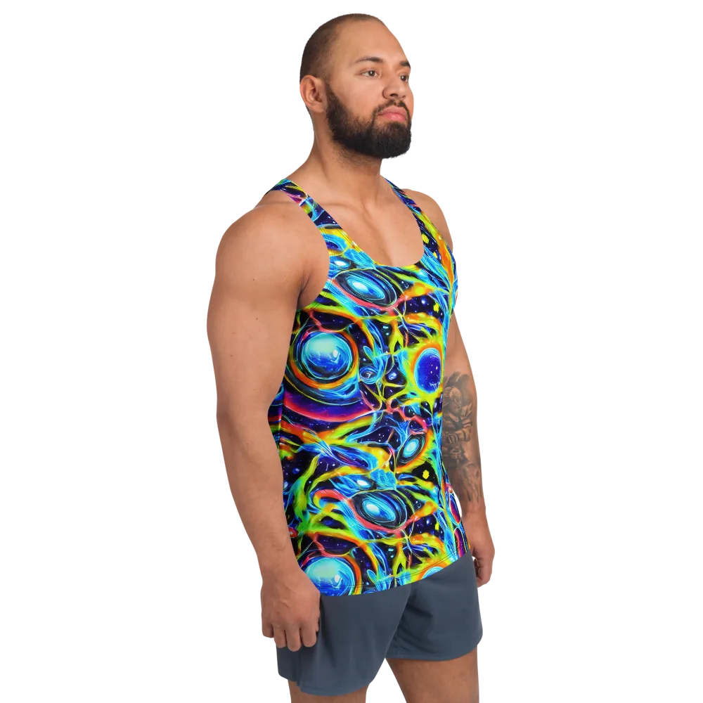 Prism Eclipse on Men's Tank Top — Right Front