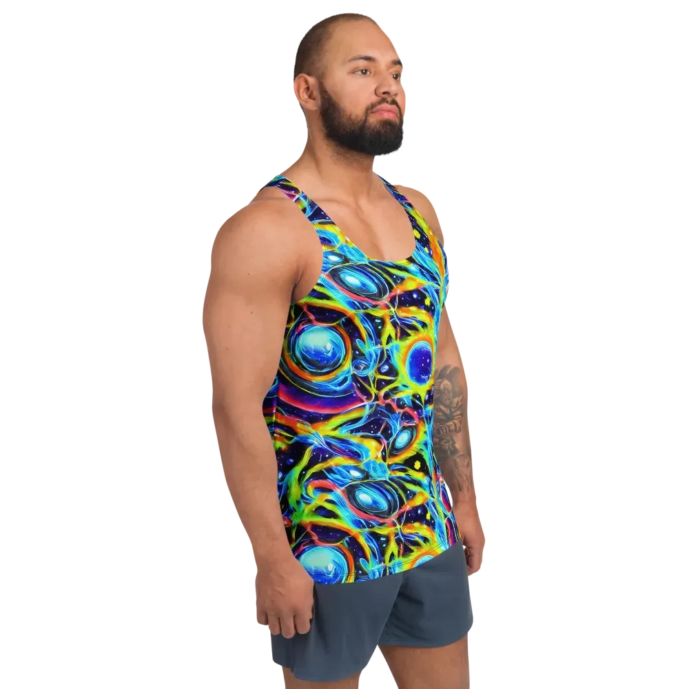 Prism Eclipse on Men's Tank Top — Right Front
