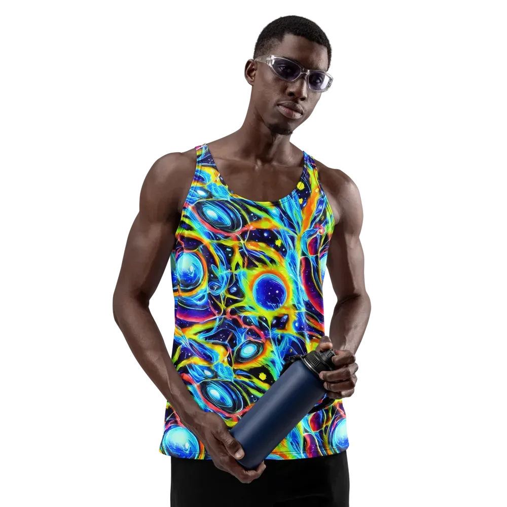 Prism Eclipse on Men's Tank Top — Front