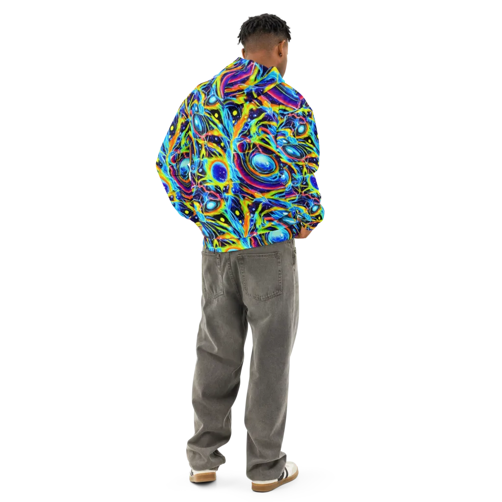 Prism Eclipse on Cotton Hoodie — Back