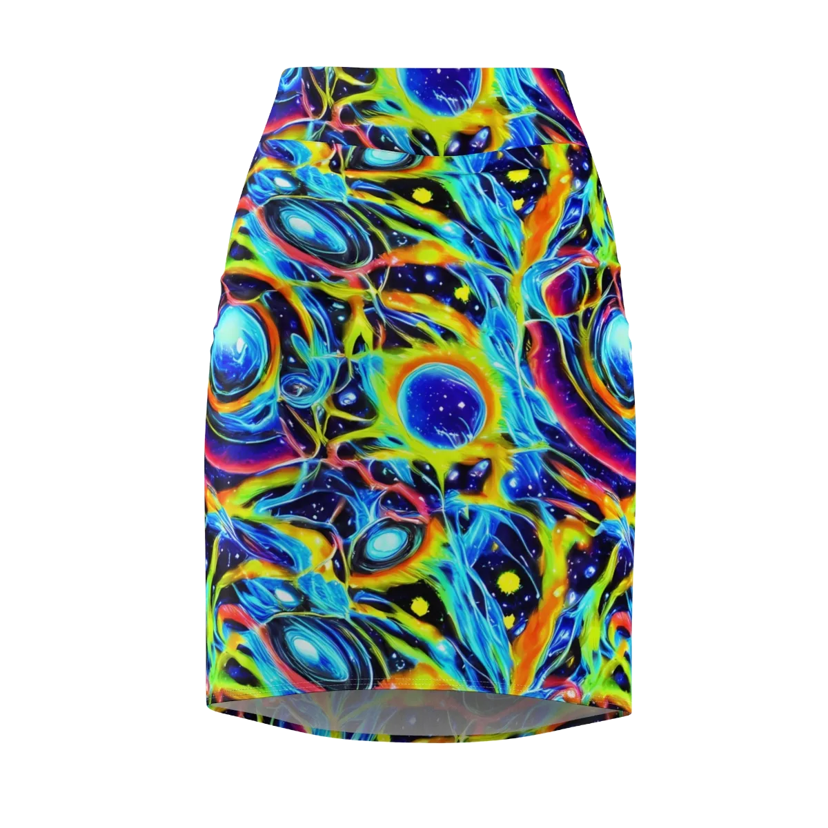 Prism Eclipse on Pencil Skirt — Front